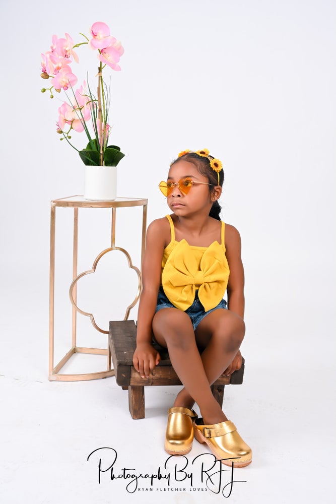 Mustard Bowtique Tank Top