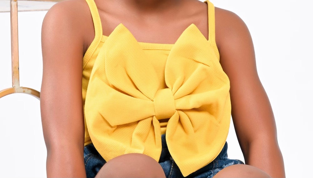 Mustard Bowtique Tank Top