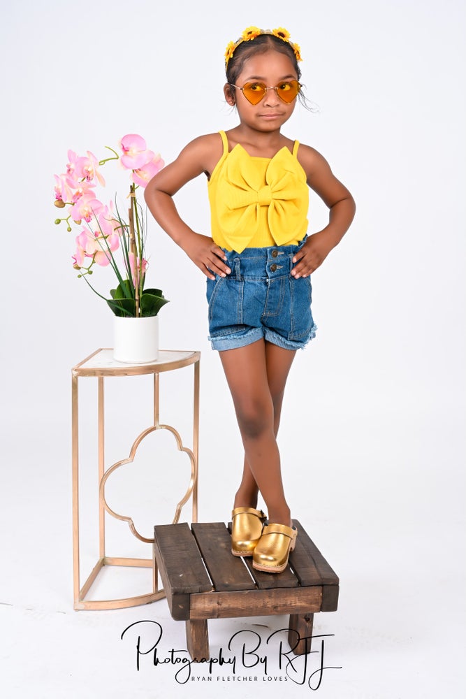 Mustard Bowtique Tank Top