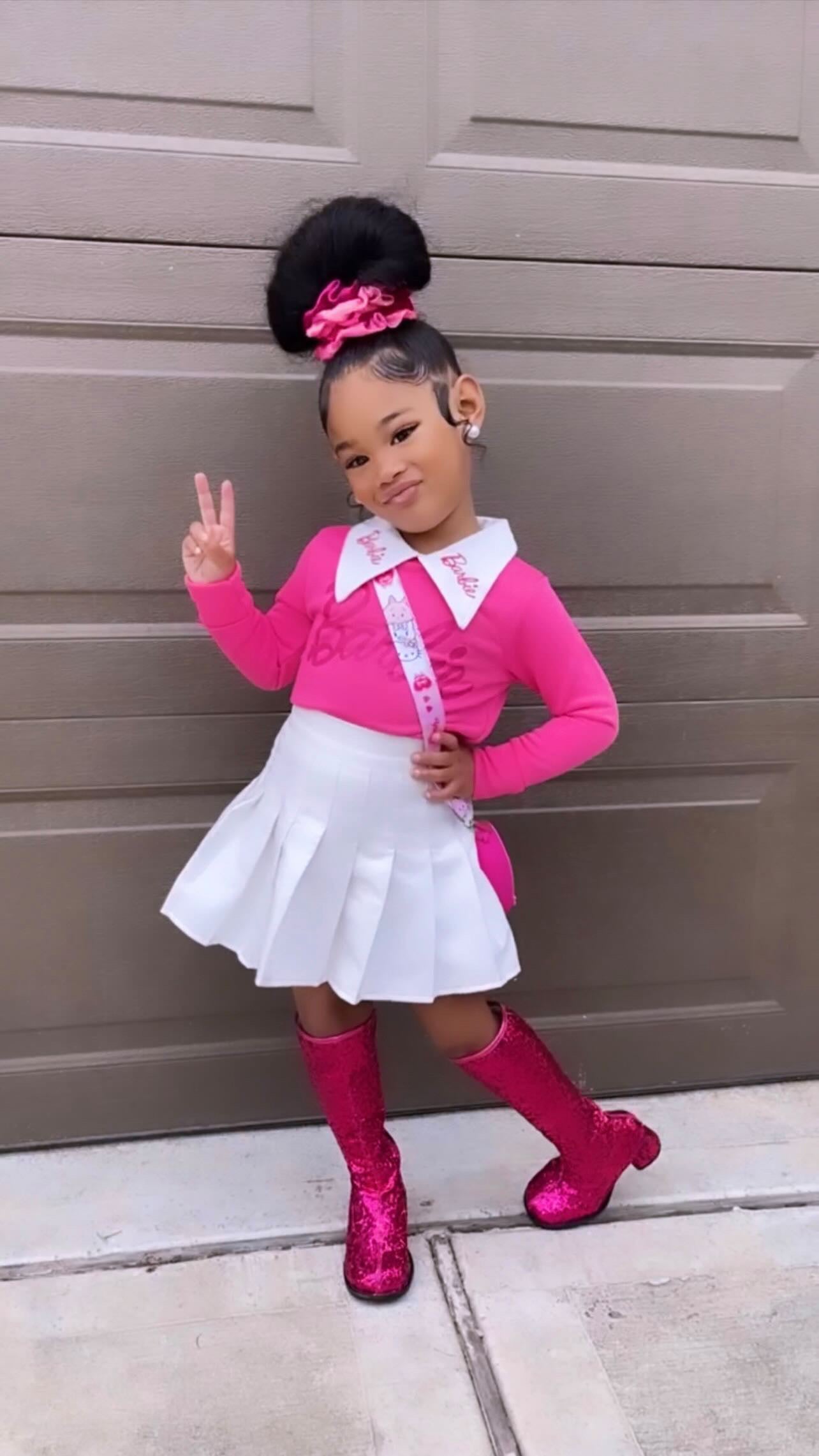 Barbie Pink Glitter Fashion Icon Boots