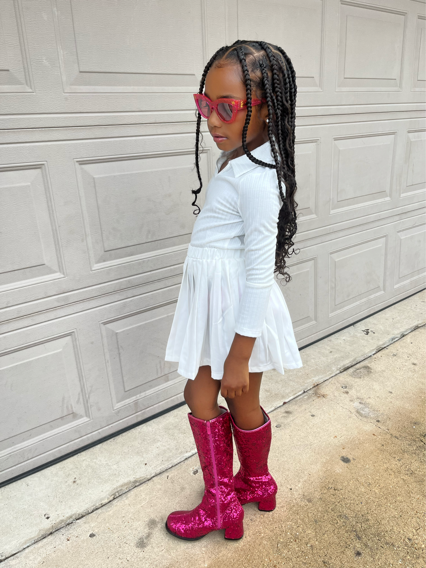 Barbie Pink Glitter Fashion Icon Boots