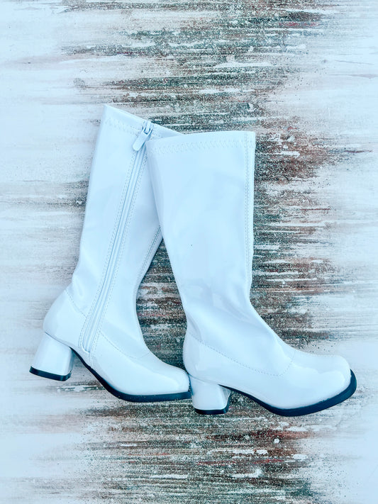 White Fashion Icon Boots